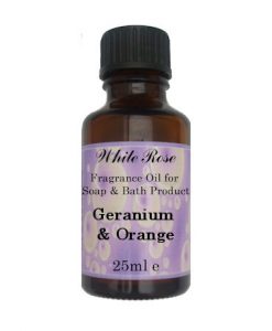 Geranium & Orange Fragrance Oil For Soap Making