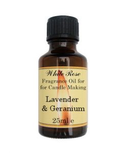 Lavender & Geranium Fragrance Oil For Candle Making