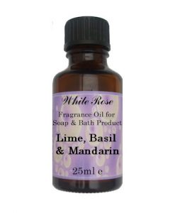 Lime, Basil & Mandarin Fragrance Oil For Soap Making