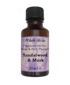 Sandalwood & Musk Fragrance Oil For Soap Making