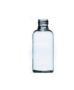 50ml clear PETG plastic bottle NO CAP